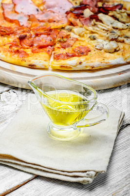 Olive oil for pizza