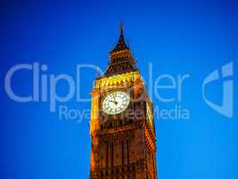 Big Ben in London HDR