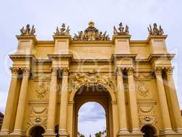 Brandenburger Tor in Potsdam Berlin HDR