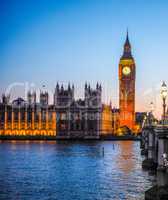 Houses of Parliament in London HDR