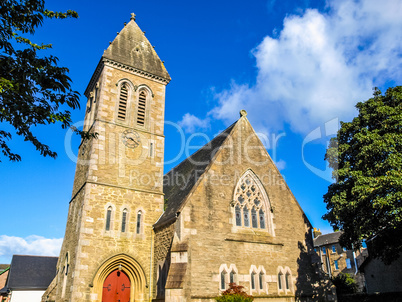 Cardross parish church HDR