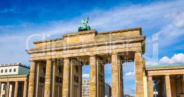 Brandenburger Tor in Berlin HDR