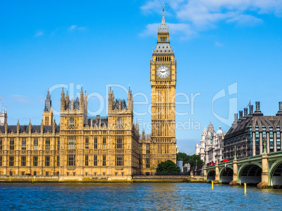 Houses of Parliament in London HDR