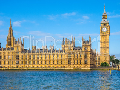 Houses of Parliament in London HDR