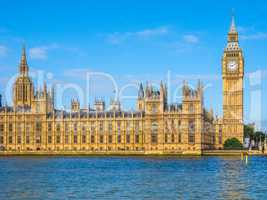 Houses of Parliament in London HDR