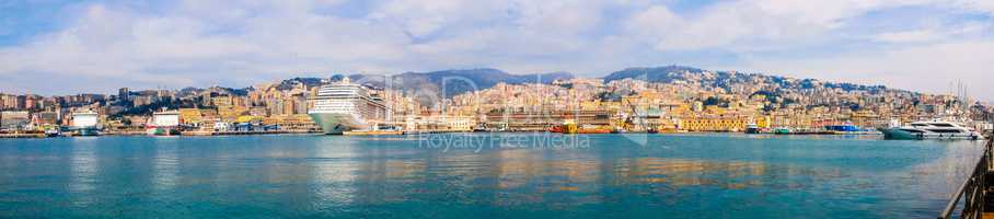 Genoa panorama HDR