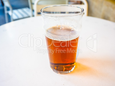 HDR Ale beer