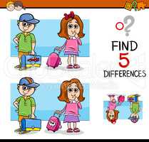 differences activity for children