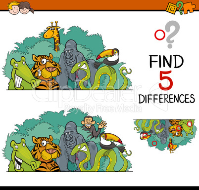 differences game for kids