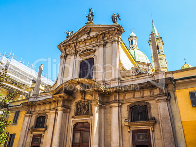 St George church in Milan HDR