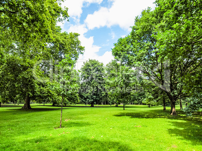 Kensington gardens, London HDR