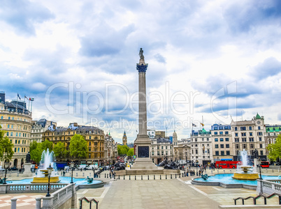 Trafalgar Square, London HDR