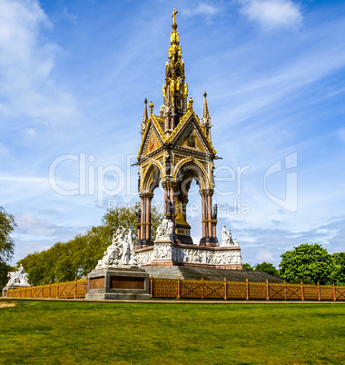 Albert Memorial, London HDR