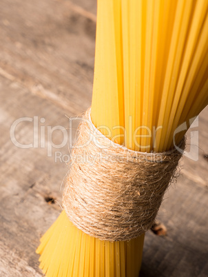 Close up of spaghetti