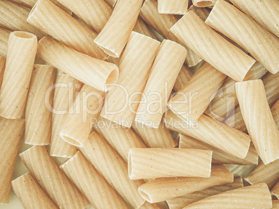 Macaroni pasta vintage desaturated