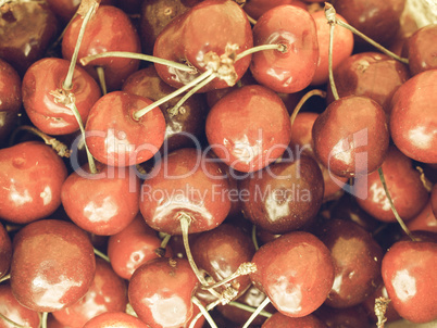 Cherry background vintage desaturated