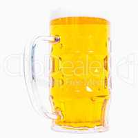 HDR German beer glass