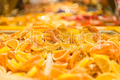 Orange candy marmalade