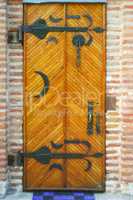Church wooden doors