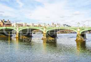 River Thames London HDR