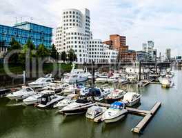 Duesseldorf harbour Germany HDR