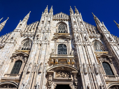 Duomo di Milano Cathedral in Milan HDR