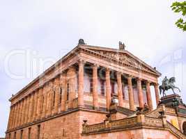 Alte National Galerie in Berlin HDR