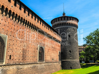 Castello Sforzesco, Milan HDR