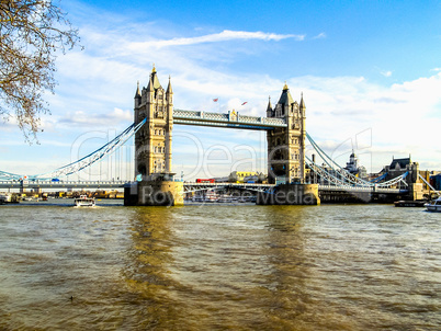 Tower Bridge London HDR