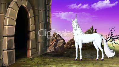 Fairy Tale Unicorn goes to the Castle