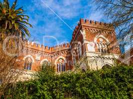 Albertis Castle in Genoa Italy HDR