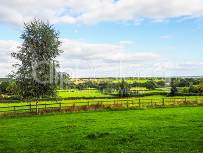 View of Tanworth in Arden HDR