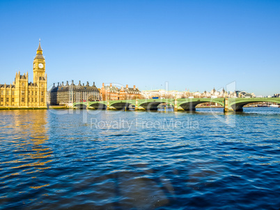 Westminster Bridge, London HDR