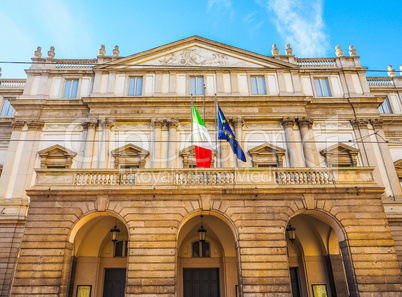 Teatro alla Scala in Milan HDR