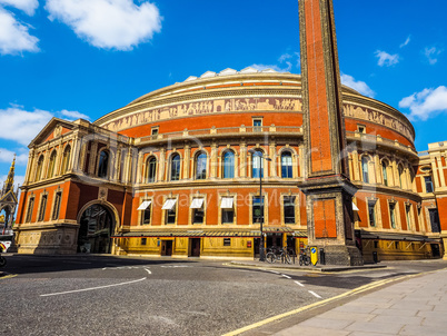 Royal Albert Hall in London HDR