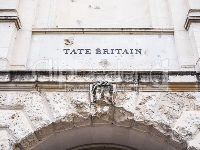 Tate Britain in London HDR