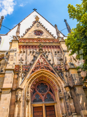 Thomaskirche Leipzig HDR