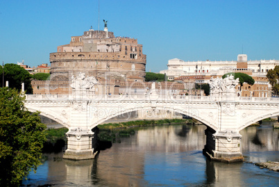 Ponte Vittorio Emanuele II Rome Italy