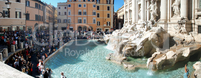 Trevi-Brunnen in Rom, Italien, Fontana di Trevi, Trevi Fountain