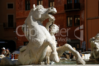 Piazza Navona, Rom, Italien Rome Italy