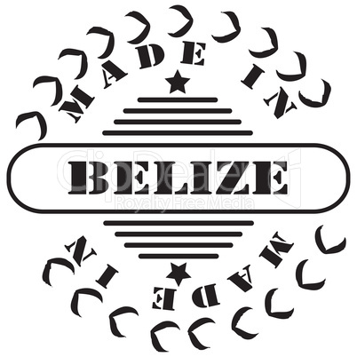 Stamp Made in Belize