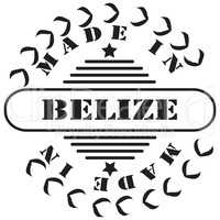 Stamp Made in Belize