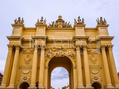 Brandenburger Tor in Potsdam Berlin HDR