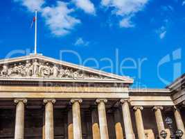 British Museum in London HDR