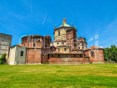 Sant Eustorgio church, Milan HDR