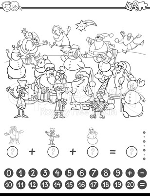 maths game for coloring