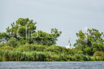 Landschaft an der Peene bei Loitz