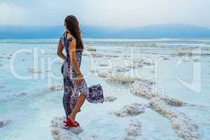 Girl at the Dead Sea