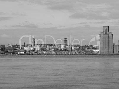 View of Birkenhead in Liverpool