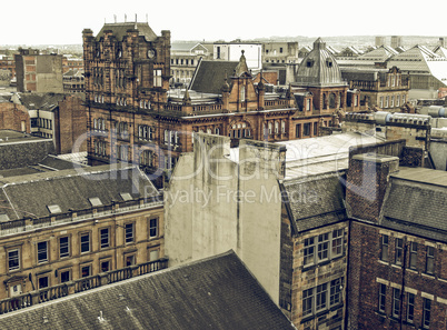 View of Glasgow, Scotland